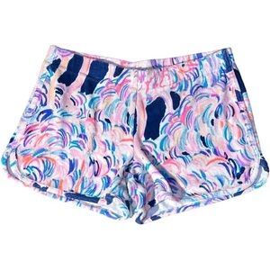 Lilly Pulitzer Terry Cloth Pull On Shorts Size XS
